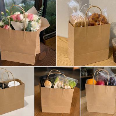 TÚI GIẤY KRAFT QUAI XÁCH ĐỰNG HOA